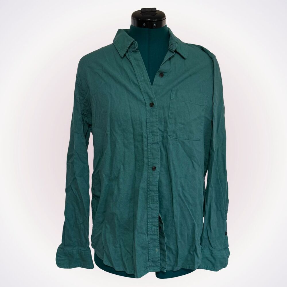Universal Thread Teal Button-Down Shirt | Sz S - image 1